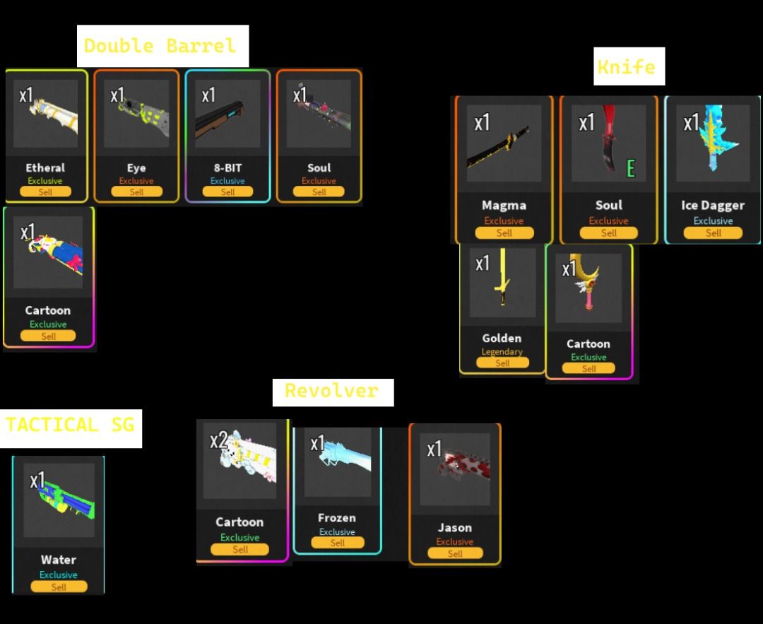 DA HOOD SKINS FOR SALE (DM IF U WANT TO KNOW THE PRICE) &Check 