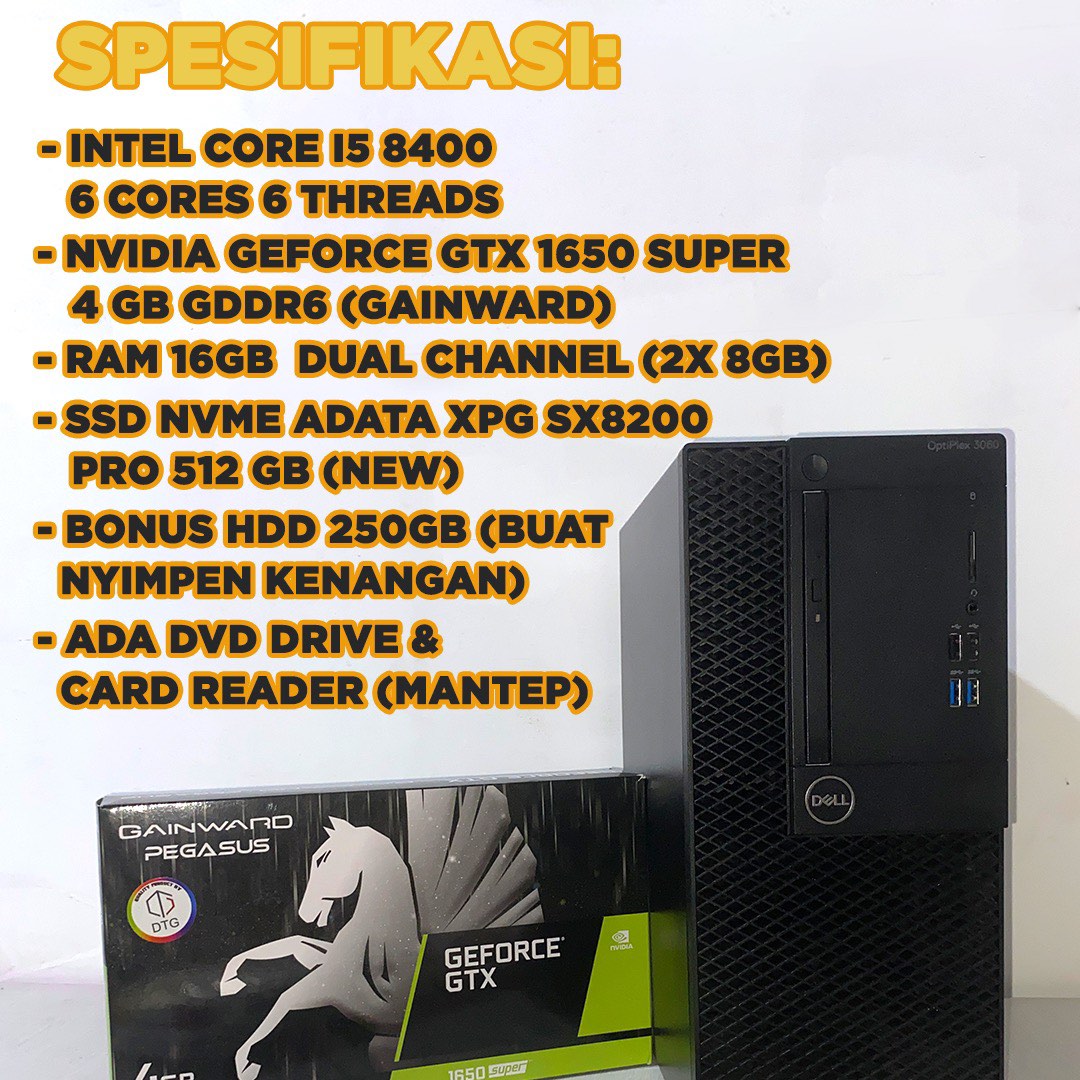 I5 8400 new arrivals gtx 1650 super