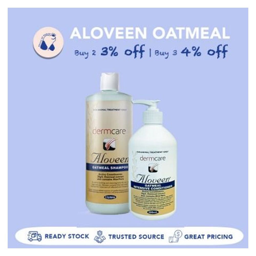Aloveen oatmeal shampoo 1 litre clearance