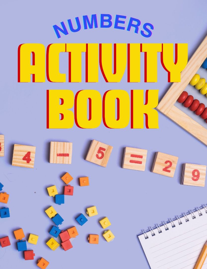 (Digital Product) NUMBERS Activity Book, Hobbies & Toys, Books ...