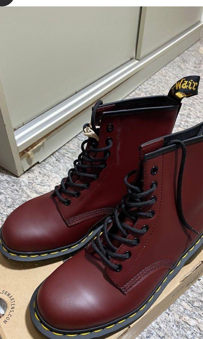 Dr martens cassidy top rouge