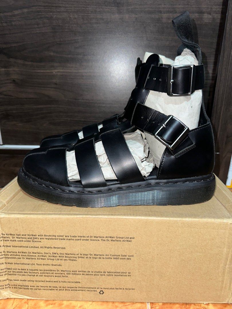 Dr martens geraldo brando black noir Men s Fashion Footwear