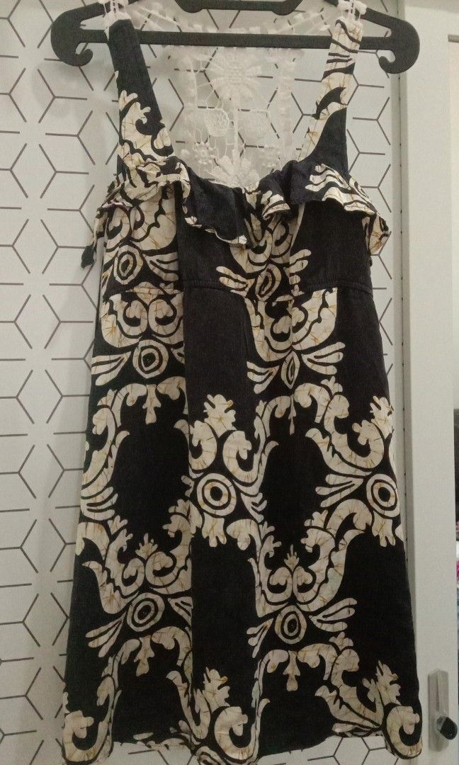 Dress sutra silk VOOm by Joy Han Barang Mewah Pakaian di Carousell