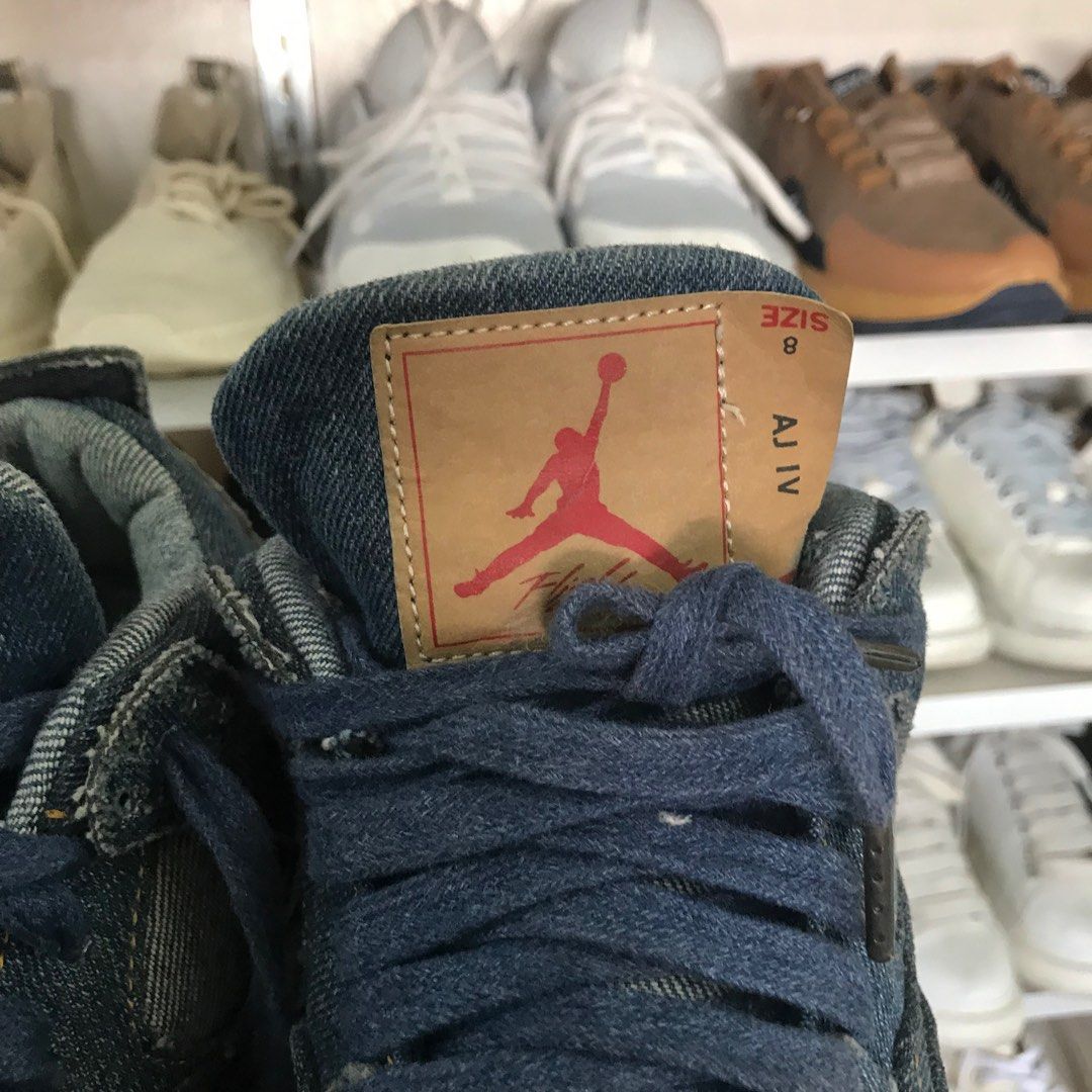 DS Nike Air Jordan 4 Retro x Levi s Limited Edition Tier 0 Men s