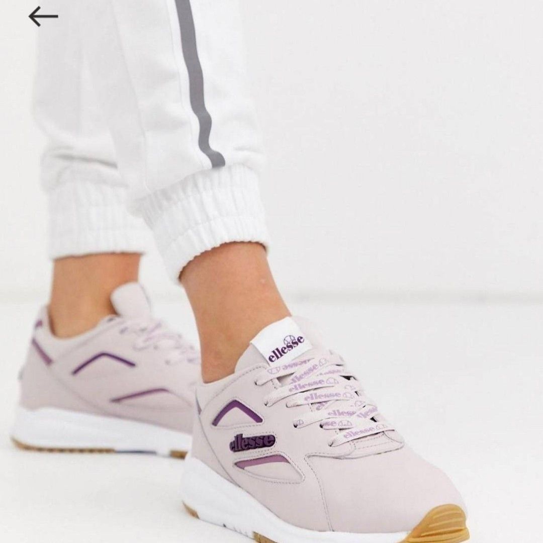 Ellesse contest leather trainers 2025