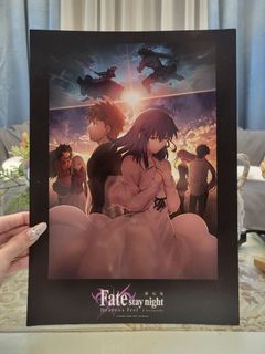 Fate/Stay Night Heaven's Feel II. Lost Butterfly Poster Photo Card
