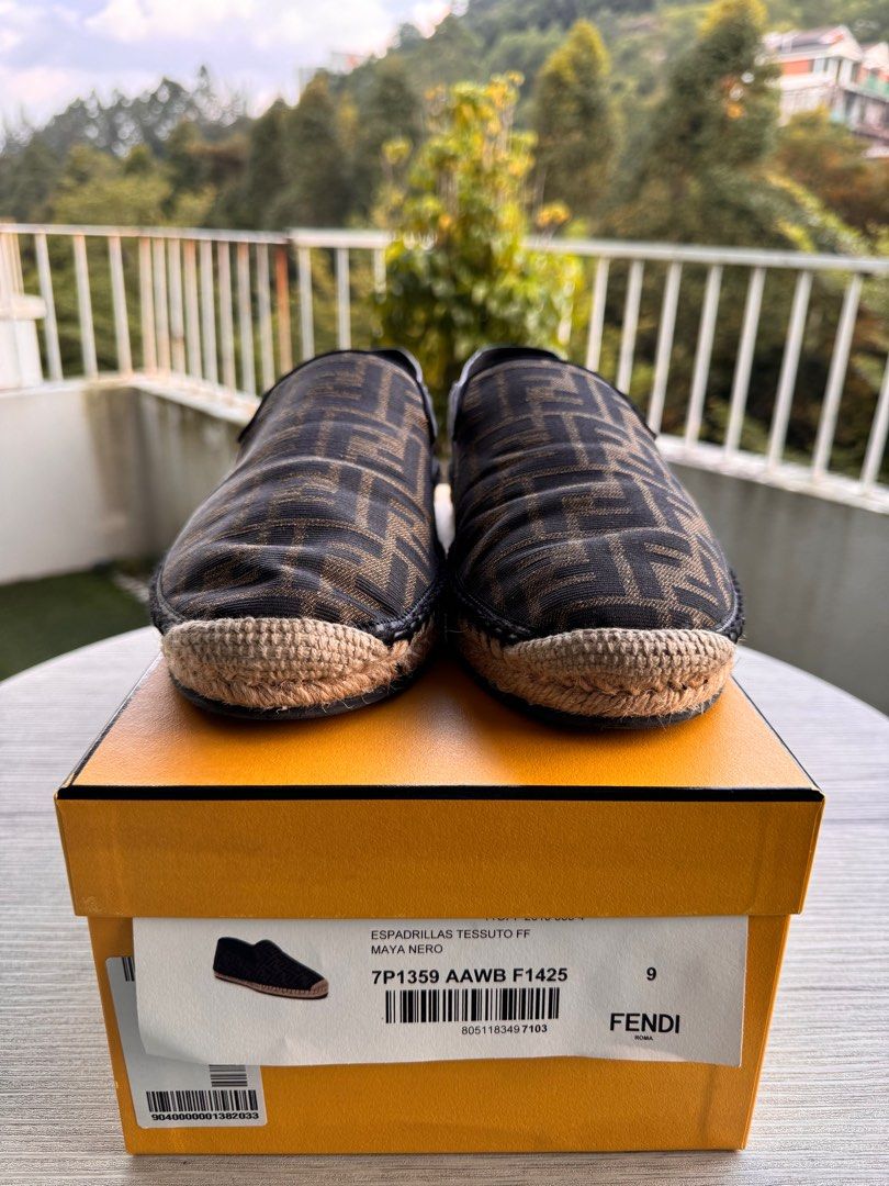 Espadrillas fendi hot sale