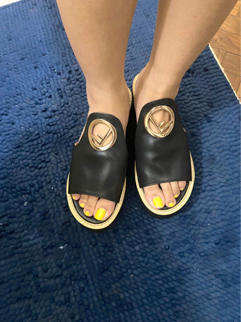 Fendi wedges store sale