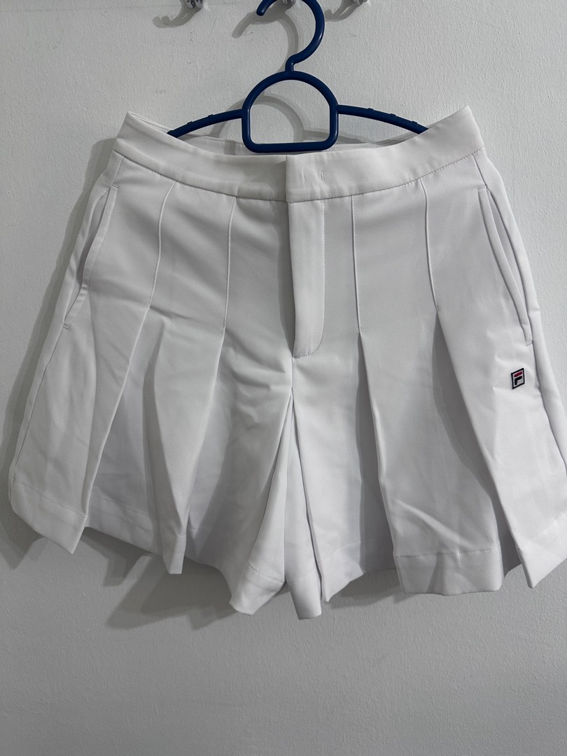 White fila skirt best sale