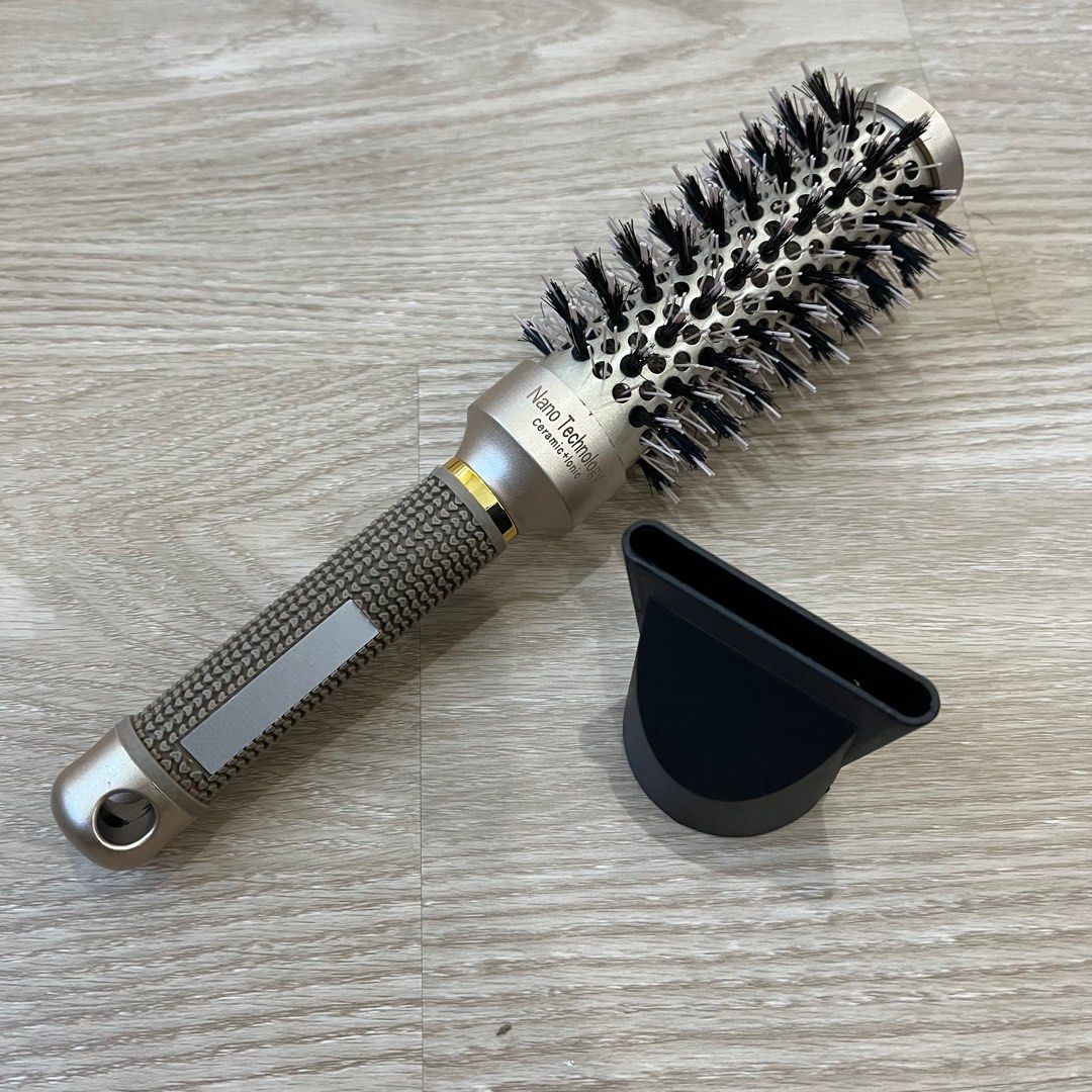Free Shipping Rolling Brush Nano Technology ceramic ionic Heat