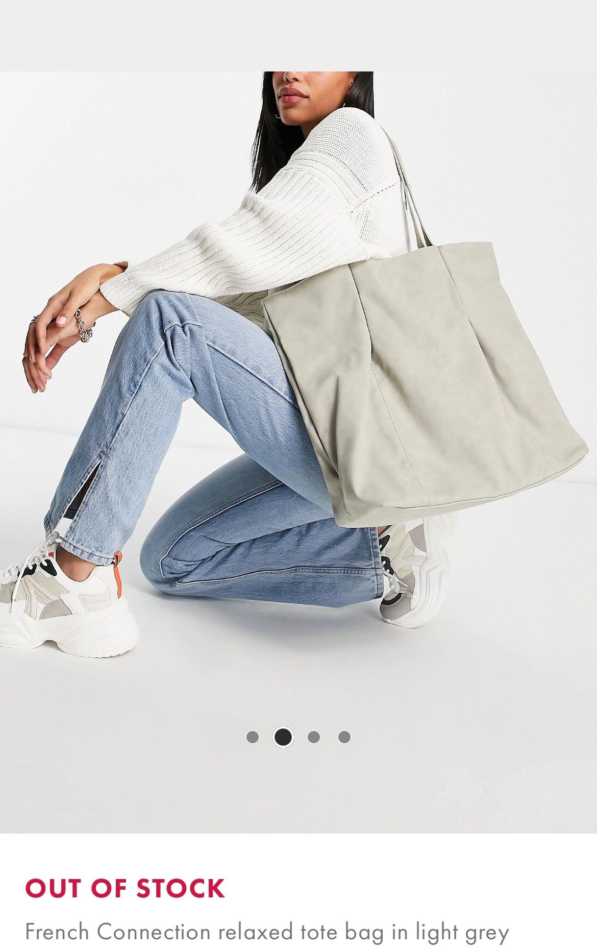 French connection tote best sale bag