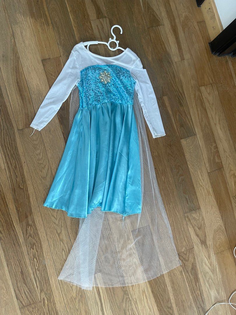 Frozen Princess Elsa Dress Birthday Girl Costume Dresses For Cosplay P –  ilovethedress