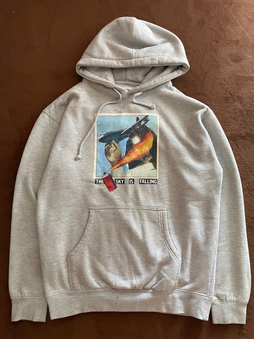 Fucking Awesome hoodie The Sky Is Falling Fesyen Pria Pakaian