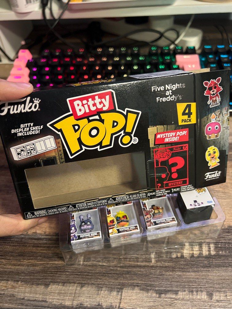 Set of 4 Funko Bitty Pop! FNAF - Five Nights at Freddy's with Mystery Pop!