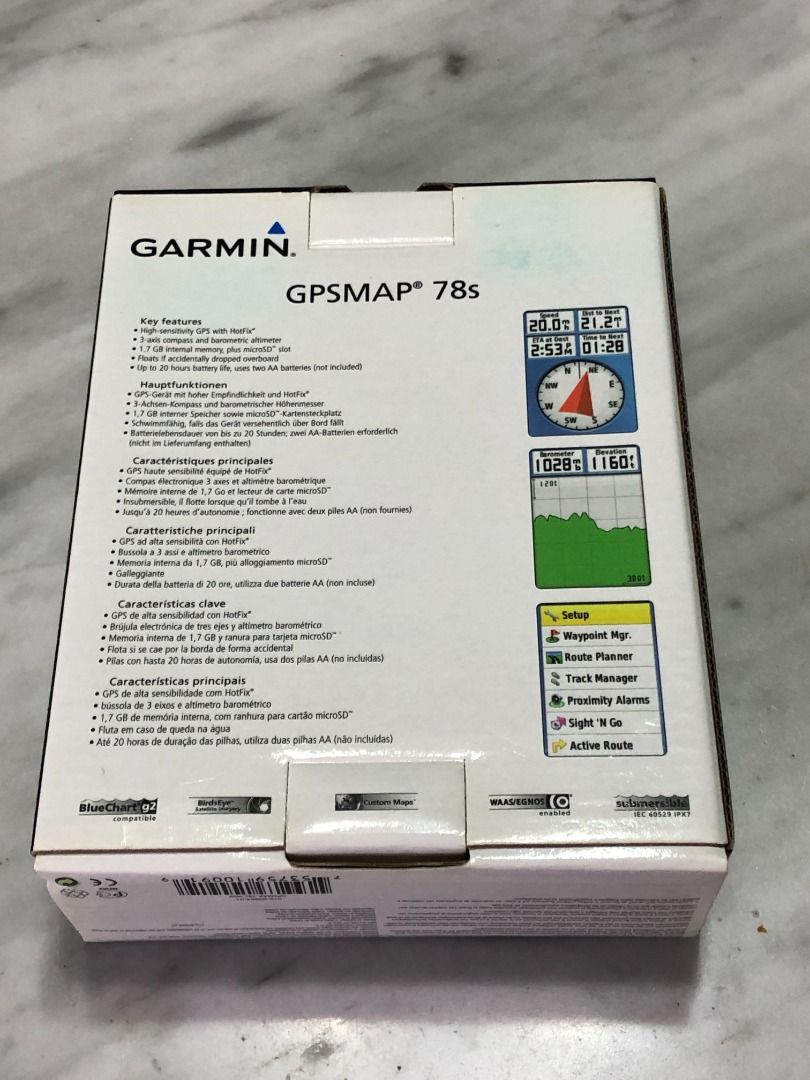 Garmin store altimetro gps