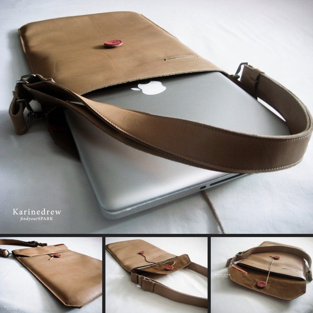 Genuine leather computer bag online