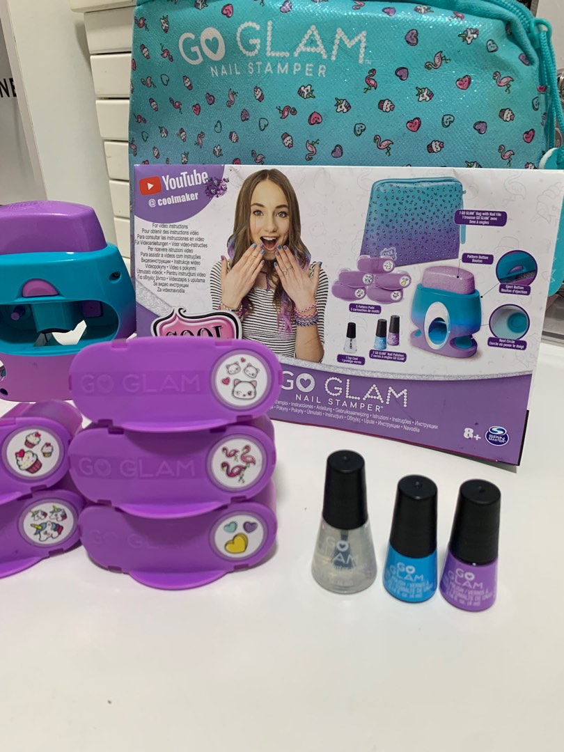 Cool Maker, GO Glam Nail Stamper Salon for Manicures and Pedicures New In  Box 778988285343 | eBay