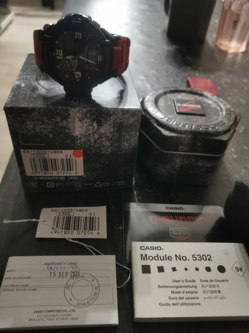 Jam g clearance shock ga 1000