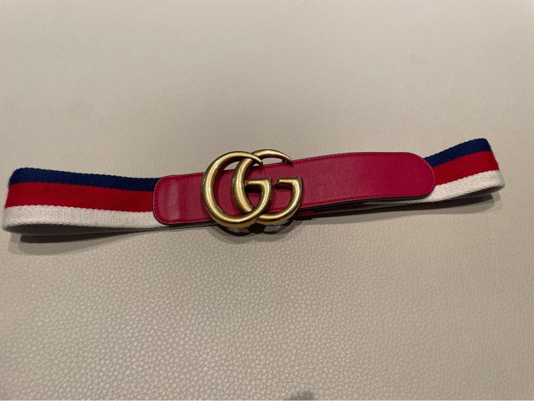 Red gold hotsell gucci belt