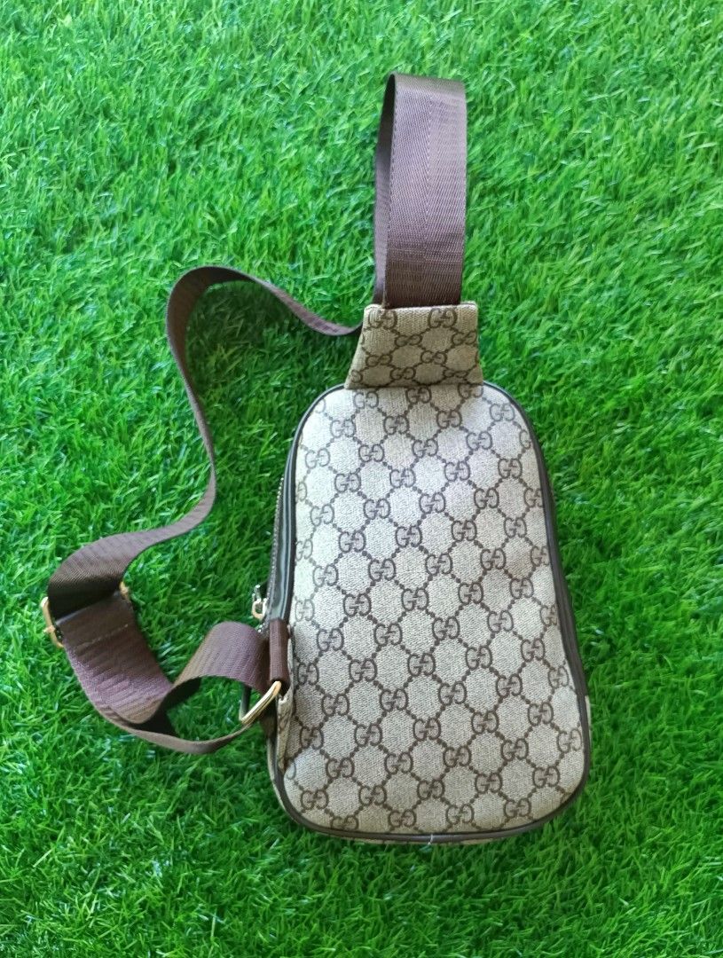 Gucci cross chest bag on sale