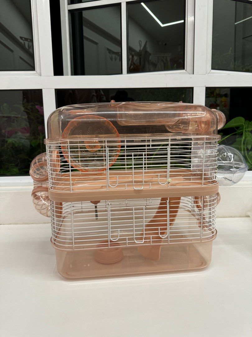 Rose gold hamster best sale cage