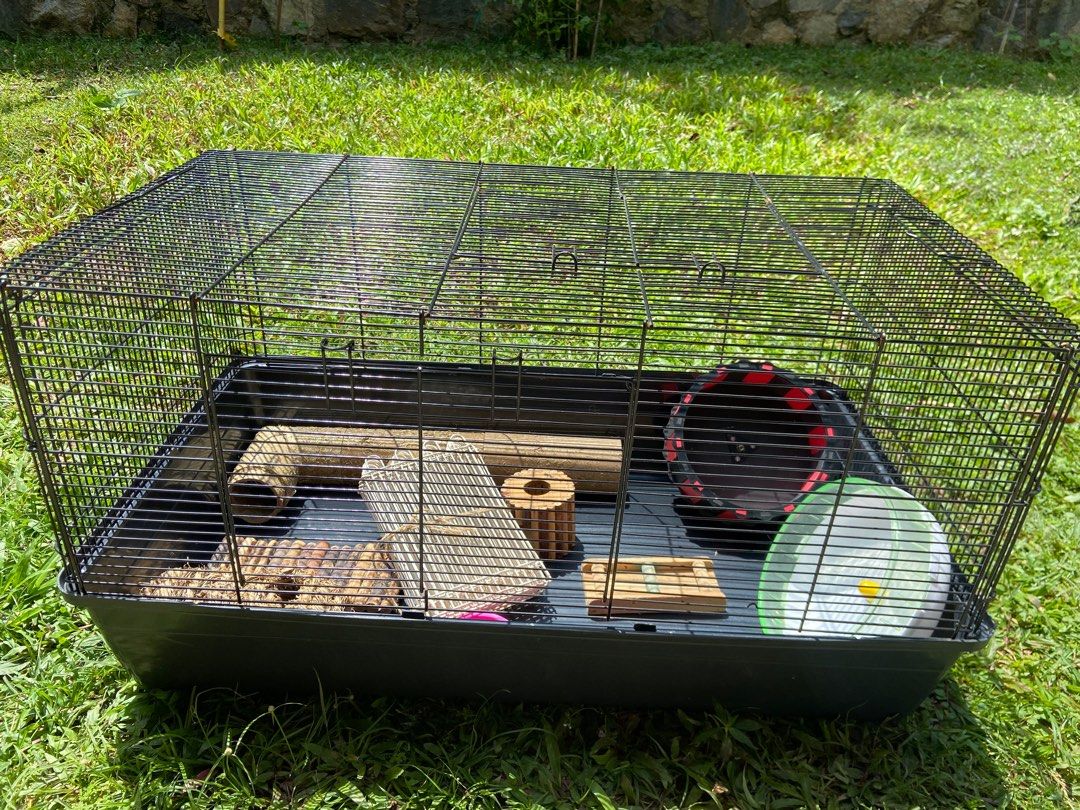 Hamster cage with accessories Pet Supplies Homes Other Pet