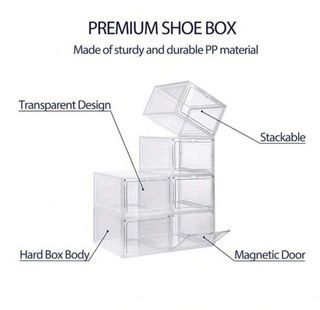 Hard plastic Shoe Box - High Quality