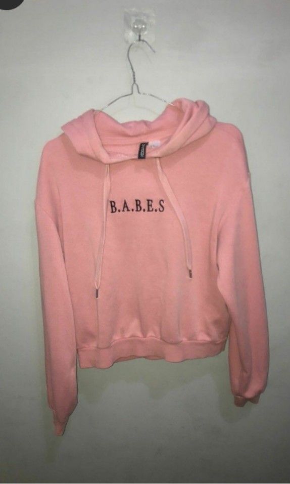 H&M Hoodie baby pink