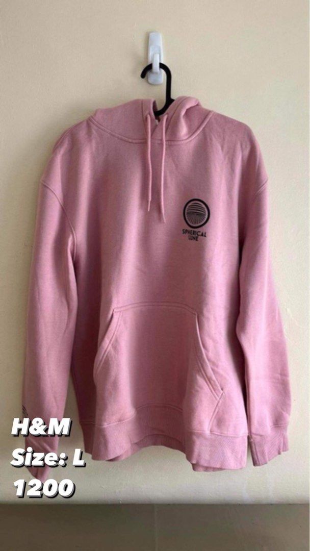 H and deals m pink hoodie