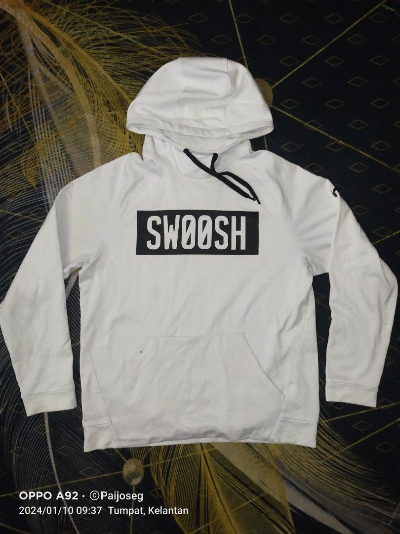 Nike therma bar swoosh hoodie online