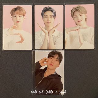 hoshi connect 8th anniversary earrings pc set (sealed)