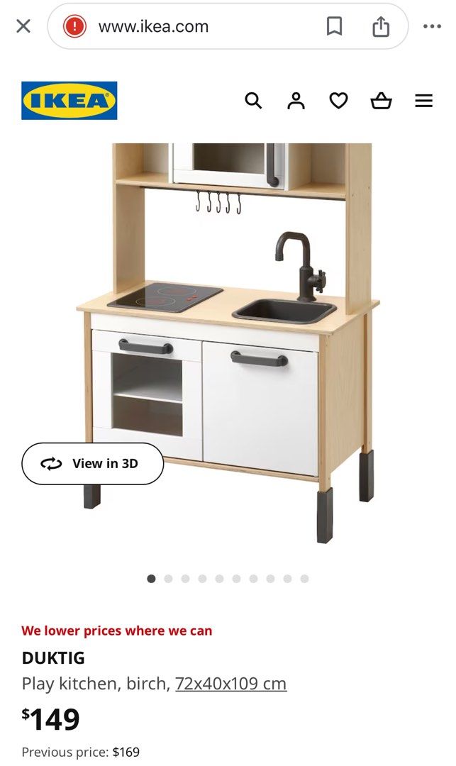 Ikea duktig play 2025 kitchen