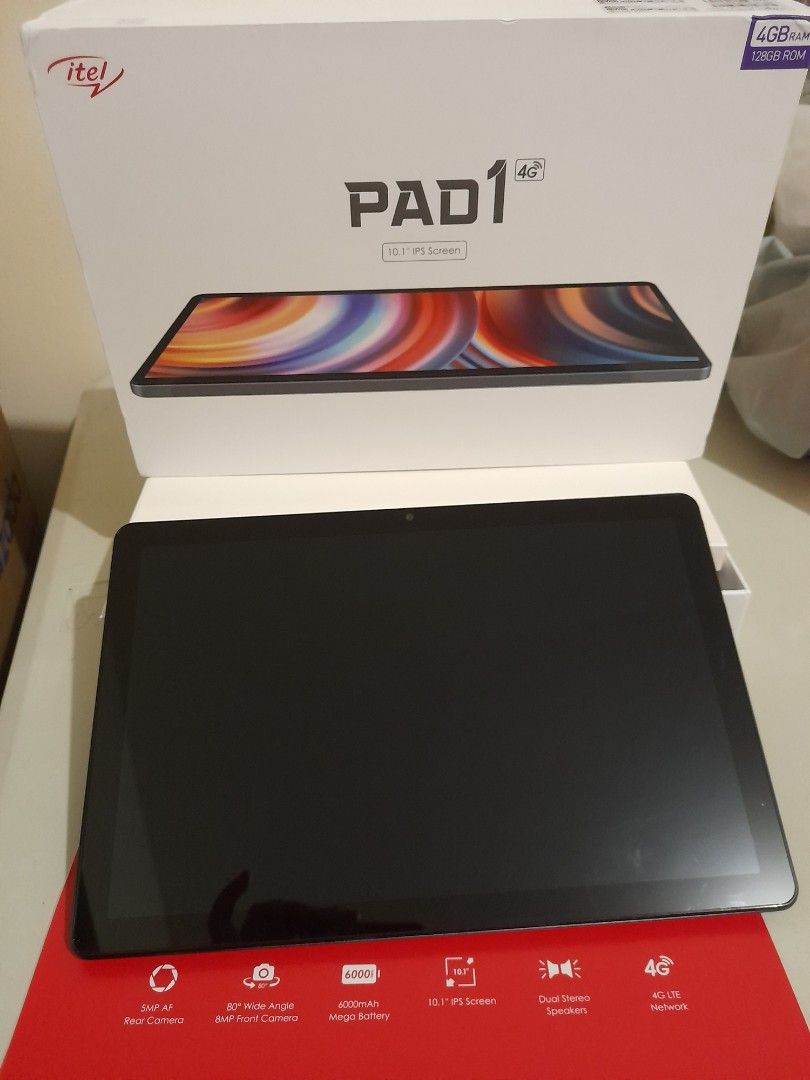 ITEL Pad Tablet, Mobile Phones & Gadgets, Tablets, Android on Carousell