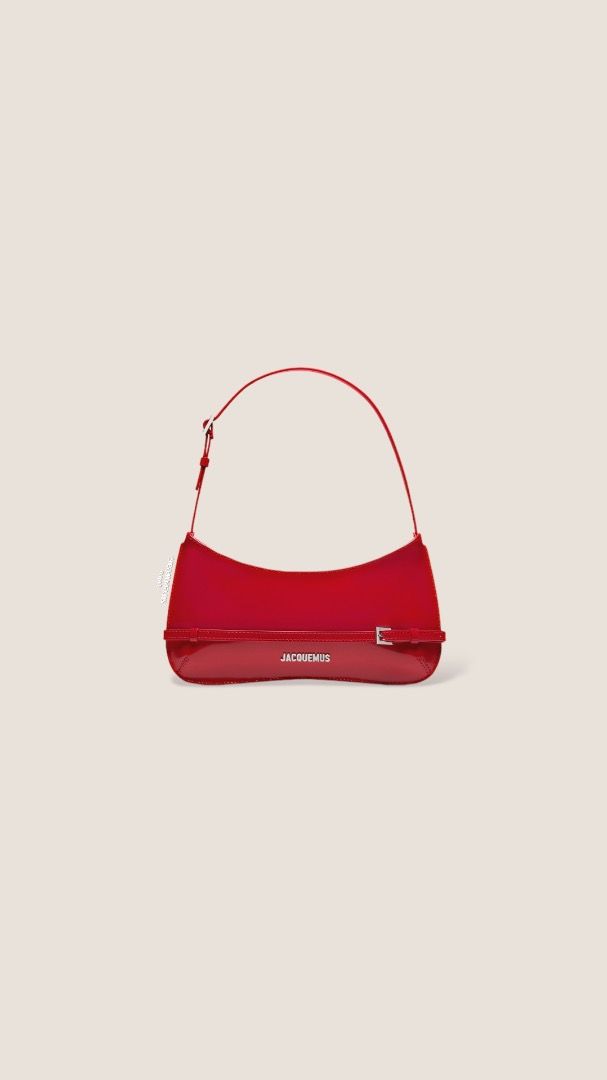 Jacquemus Le Bisou Ceinture (Preorder) (Category: Luxury Bags & Wallets) located in Manila. Submitted by designerarchives.ph (Listing ID 1282881183, Image 3). Description: - 26 x 14cm - patent leather shoulder bag - belted shoulder bag ACTUAL PHOTOS uploaded! Sofia Andres got hers from my shop. Eta: 10-15 days 50% dp required Buyer will shoulder local sf Shipping: NCR - Grab/Lalamove Provincial - LBC.