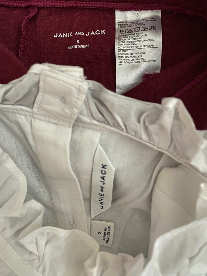Janie Jack leggings set size 5 Babies Kids Babies Kids