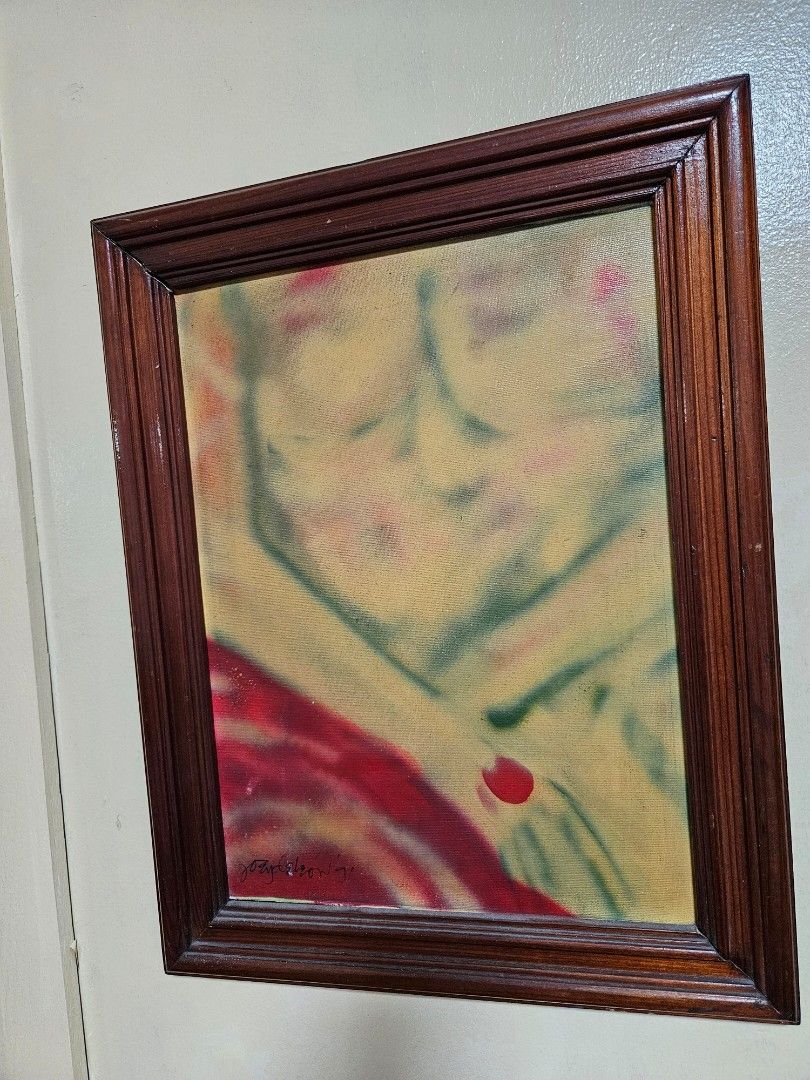 Joey De leon painting RARE (Category: Art & Prints) located in Mandaluyong City. Submitted by thefilipinopicker (Listing ID 1282851676, Image 2). Description: Henyo Master himself watch the vlog on youtube for the provenance of this amazing item.