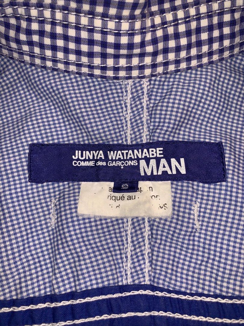 Junya Watanabe X Comme Des Garcons Button Down Polo (Category: Formal Shirts) located in Binan City. Submitted by disqualified_but_undefeated (Listing ID 1282986790, Image 2). Description: Junya Watanabe X Comme Des Garcons Button Down Polo Mens Small Chest: 19" Shoulder: 16" Sleeve Length: 23.5 Waist: 19" Length: 28" In Excellent Condition .
