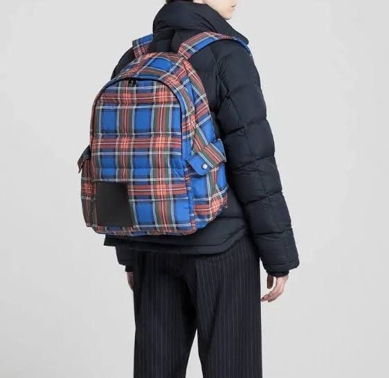 JW Anderson Uniqlo Padded Quilted Backpack Men s Fashion Bags Backpacks on Carousell