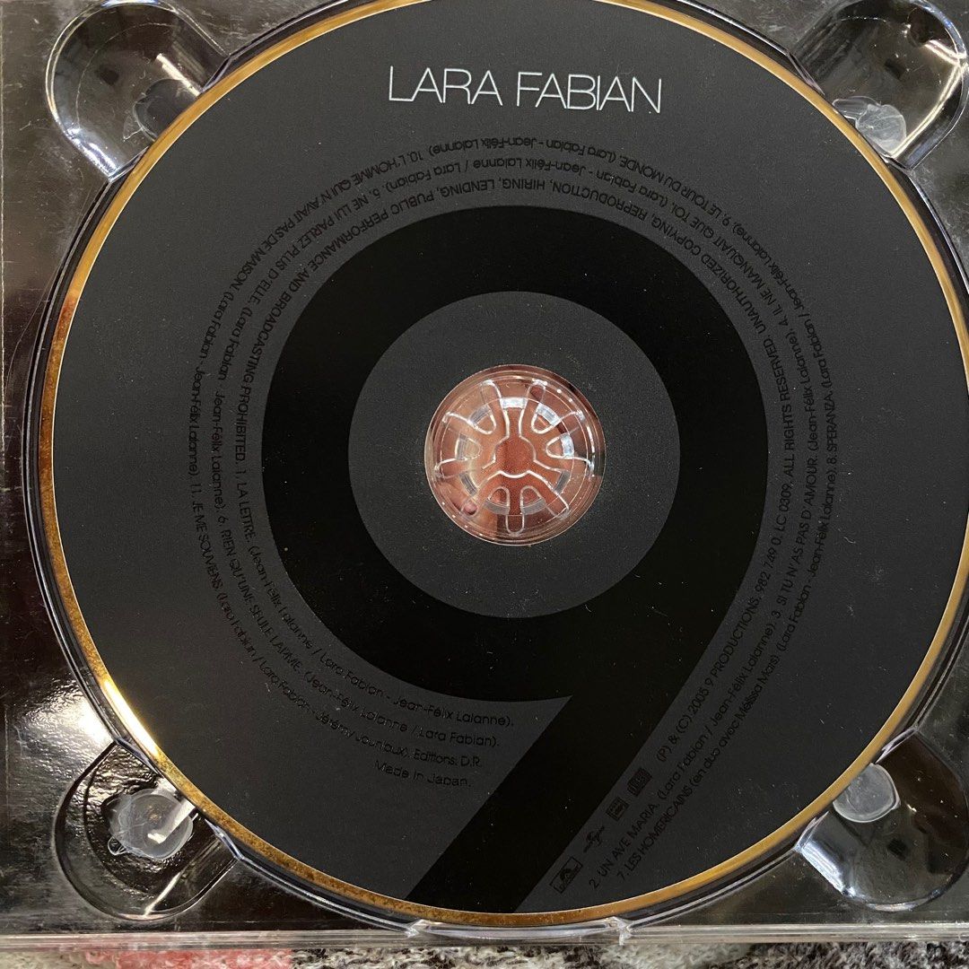 Lara Fabian - 9 ララ・ファビアン素敵な魅力ライヴDVD-5P[Un