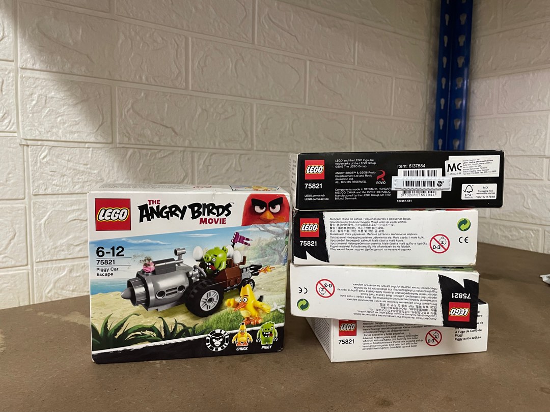 Lego angry birds piggy car escape sales