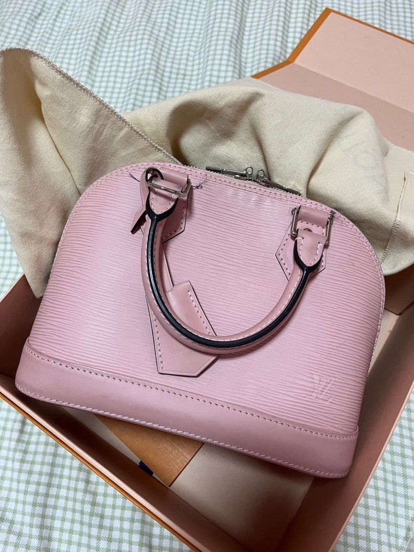 LV Alma BB Pink
