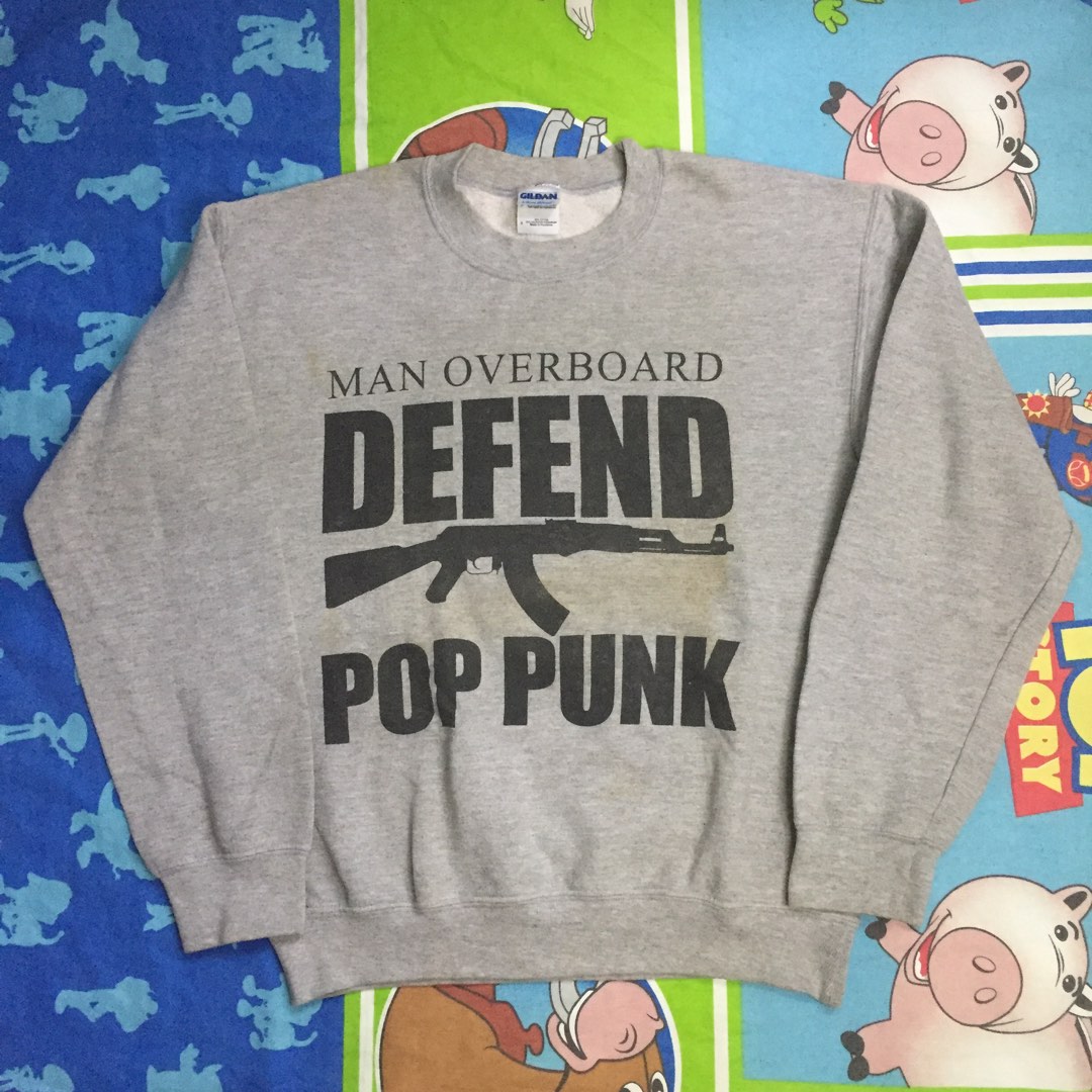 MAN OVERBOARD CREWNECK BAND SHIRT