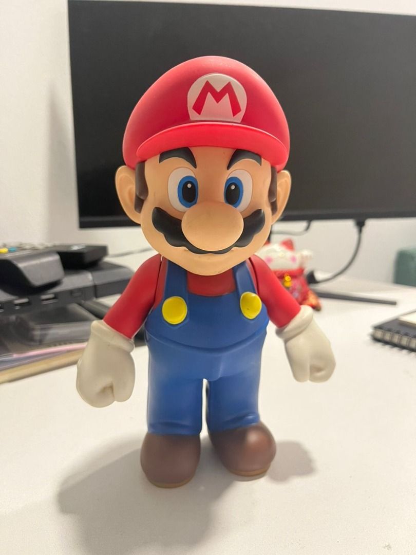 Mario Bros 9 Inch PVC Super Size Collection Figure Nintendo 2006 ...