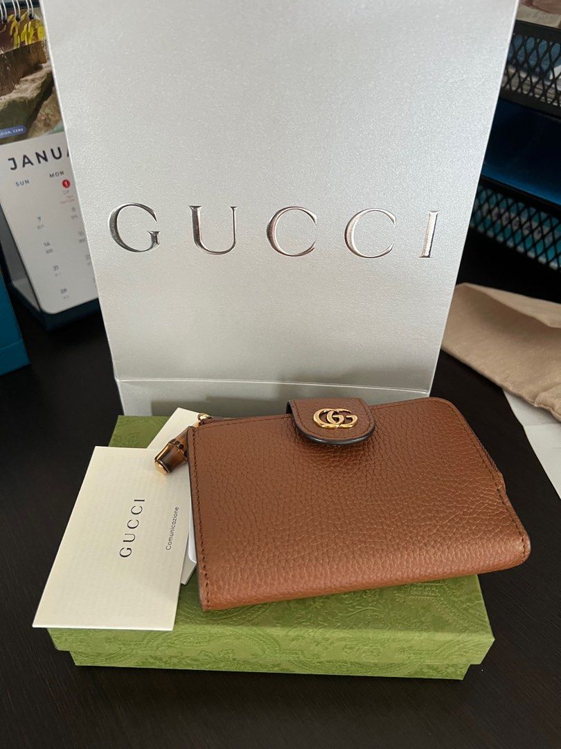 Gucci double g wallet sale