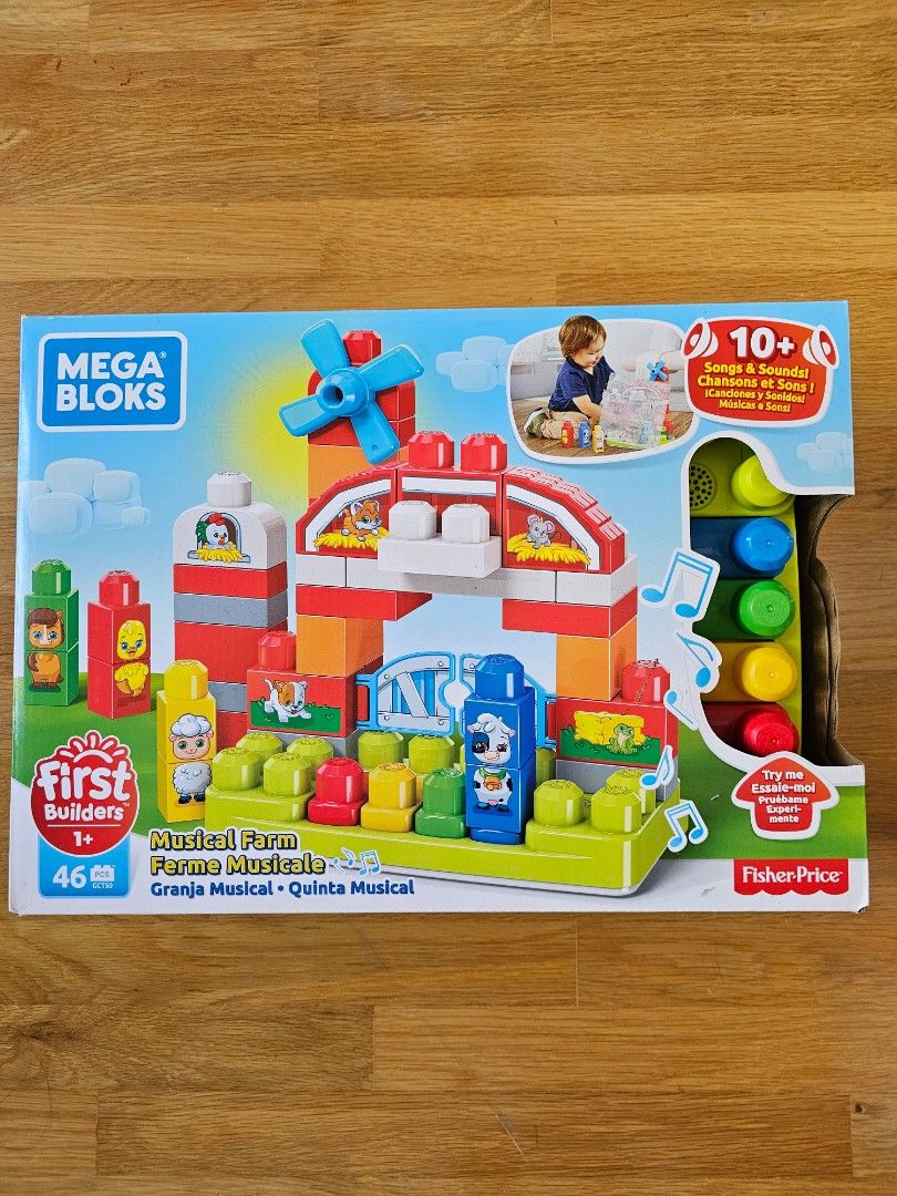Brand new Mega Bloks Musical farm for First builders, Babies