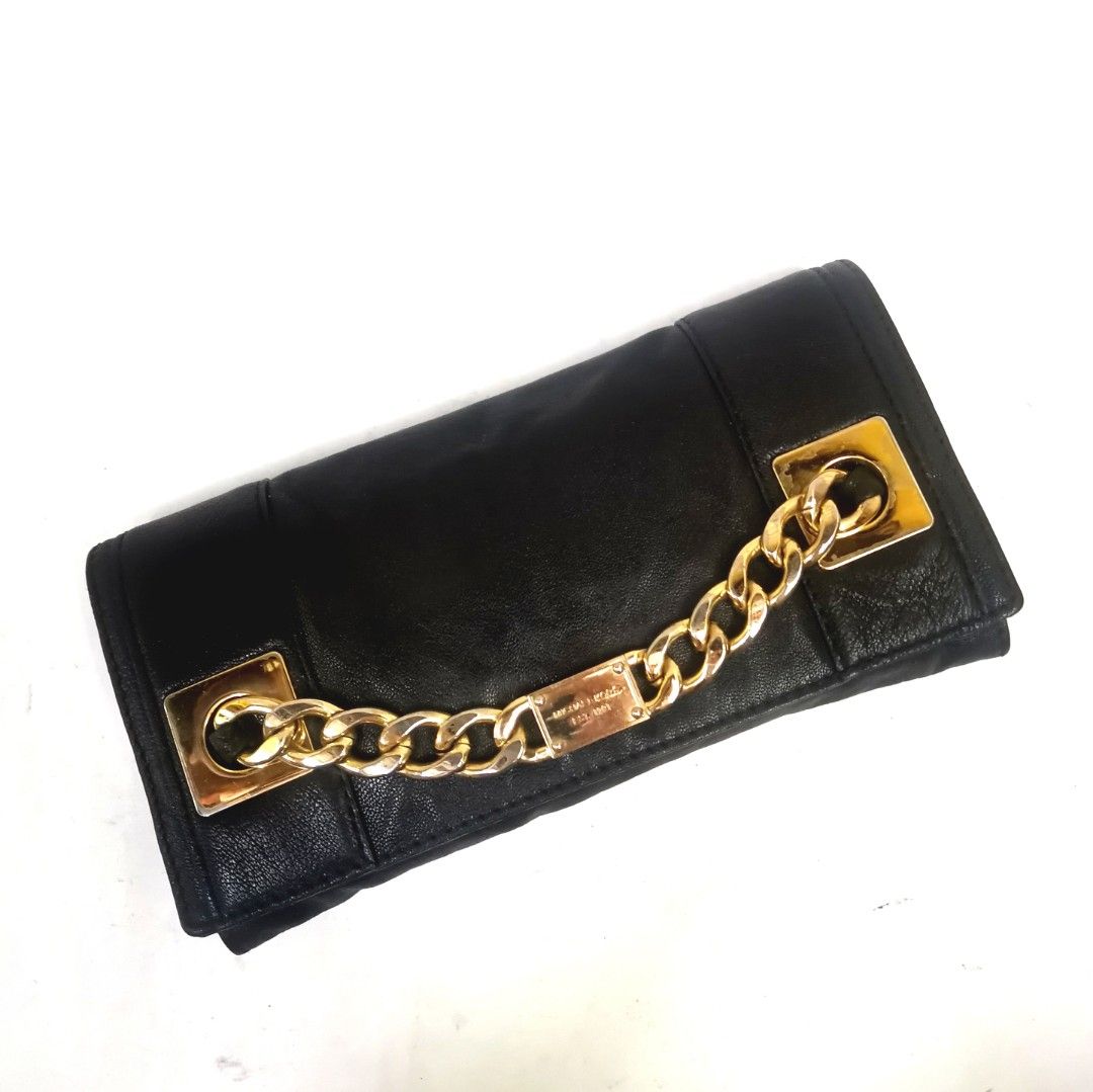 Michael kors black clutch purse outlet
