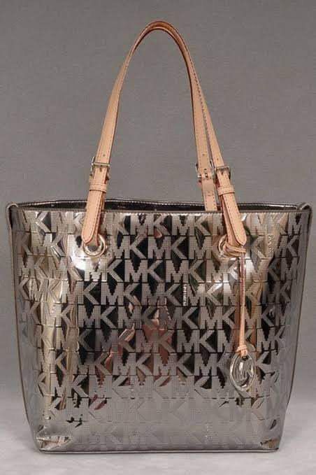 Michael kors metallic bag hot sale