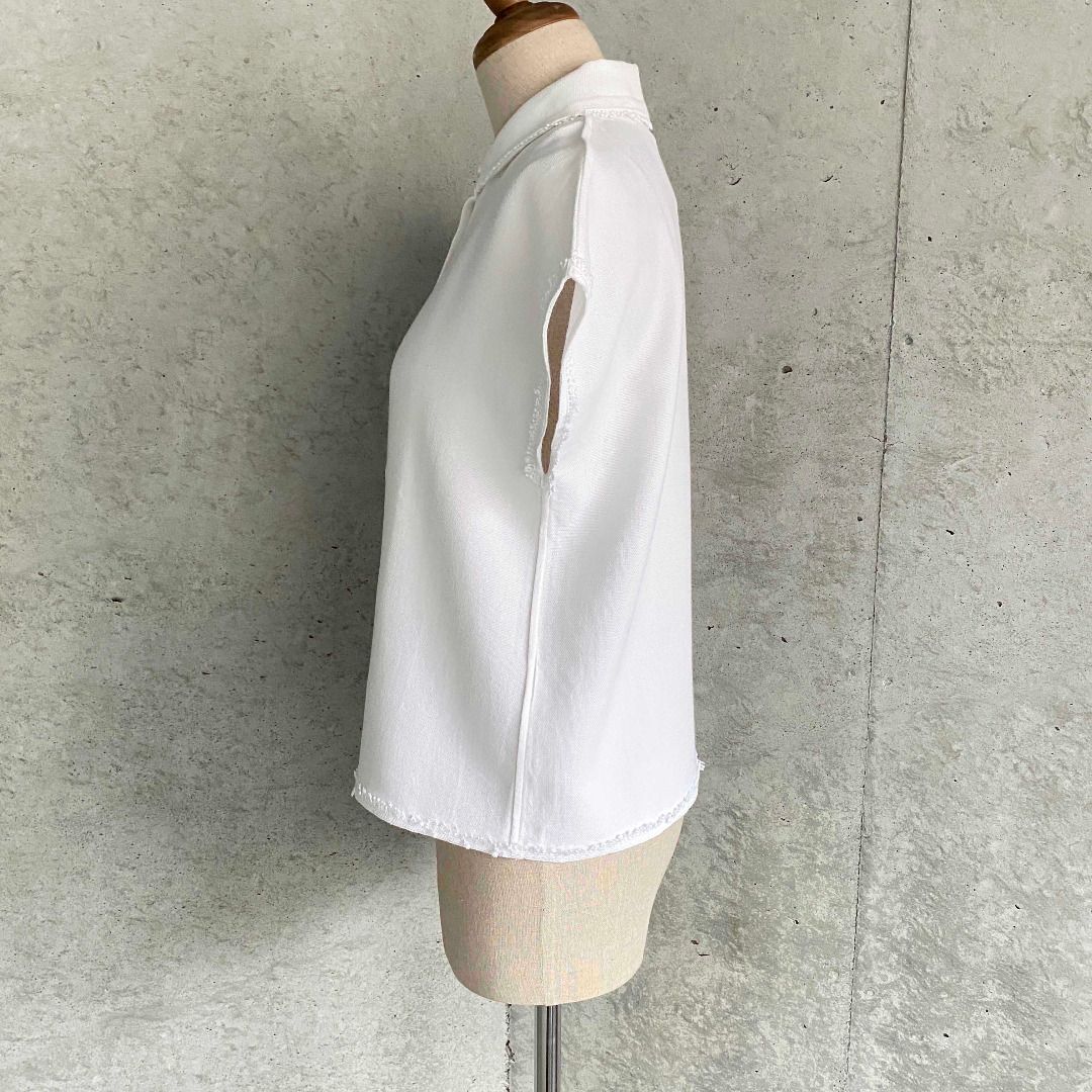 【セール】ミナペルホネン　ポロシャツ　フレンチスリーブ　Ischia セール】ミナペルホネン ポロシャツ フレンチスリーブ Ischia