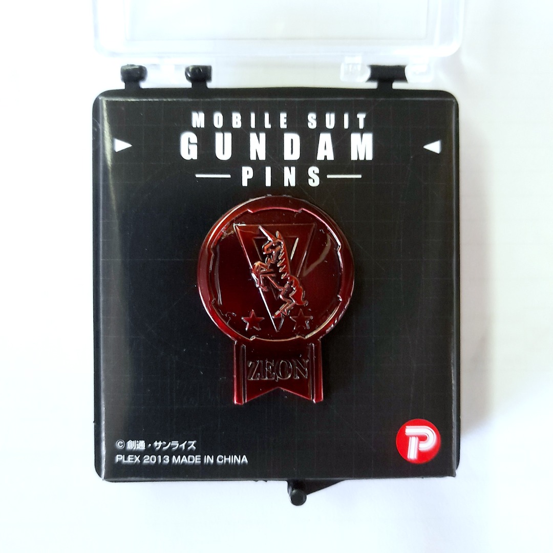 Mobile Suit Gundam Johnny Ridden Zeon Emblem Pin Badge [RX-78-2 Gundam ...