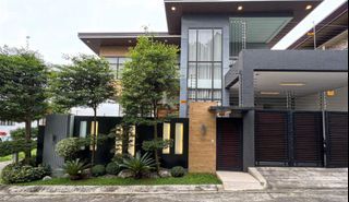 Modern Industrial Corner House and Lot with Pool Electric Fence for sale in Filinvest Heights Quezon City
